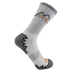 HEISS - Medias Trekking Botas de Trabajo de Algodón Extra-Reforzadas T2 Unisex