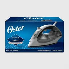 OSTER - Plancha de Vapor 1400W Compacta Antiadherente Ligera Ropa Impecable GCSTBS5001