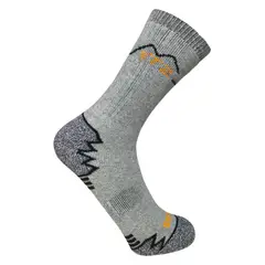 HEISS - Medias Trekking Botas de Trabajo de Algodón Extra-Reforzadas T2 Unisex