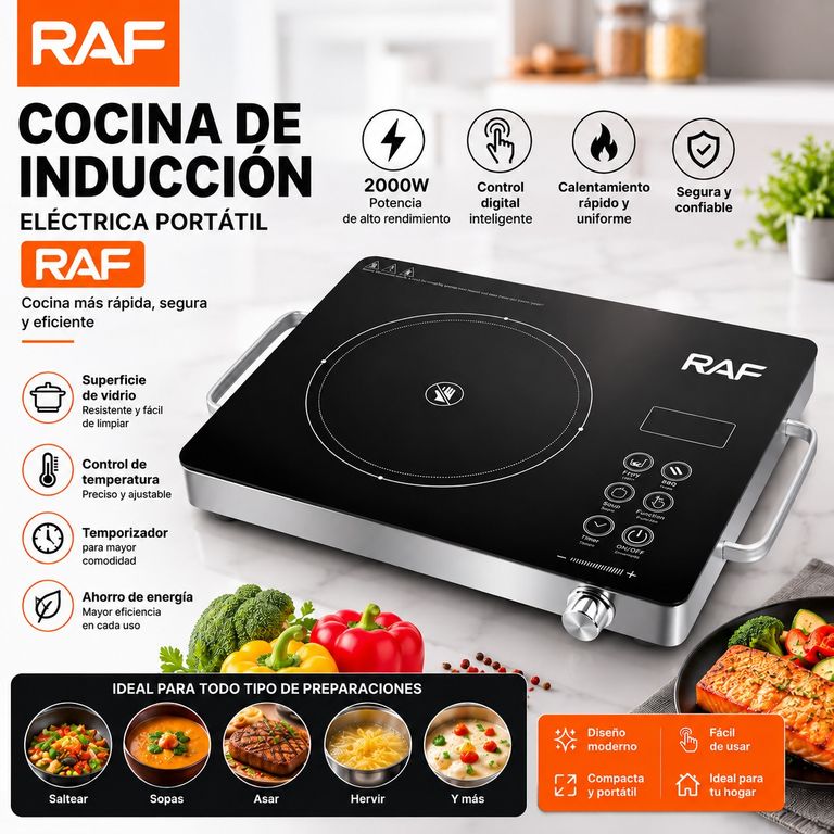 COCINA ELÉCTRICA INFRARROJA RAF