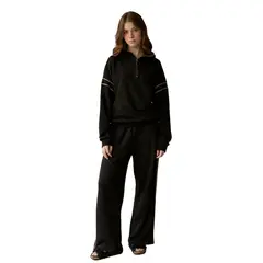 PERMUTA - SET BUZO COZ MUJER NEGRO