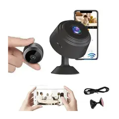 GENERICO - Mini Camara Espia Oculta Videocámara WiFi Cámara Vigilancia Visión Nocturna Infrarroja