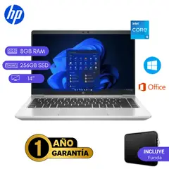 HP - Laptop reacondicionada ProBook 440 G8 Core i5 11VA Gen 8GB RAM 256GB SSD Plata