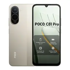 XIAOMI - POCO C81 Pro Dorado 4GB + 128GB