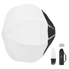 AMBITFUL - Q1 de 30cm Mini Bowens Mount Esférico Softbox para Yongnuo YN150 y Nanlite Forza60