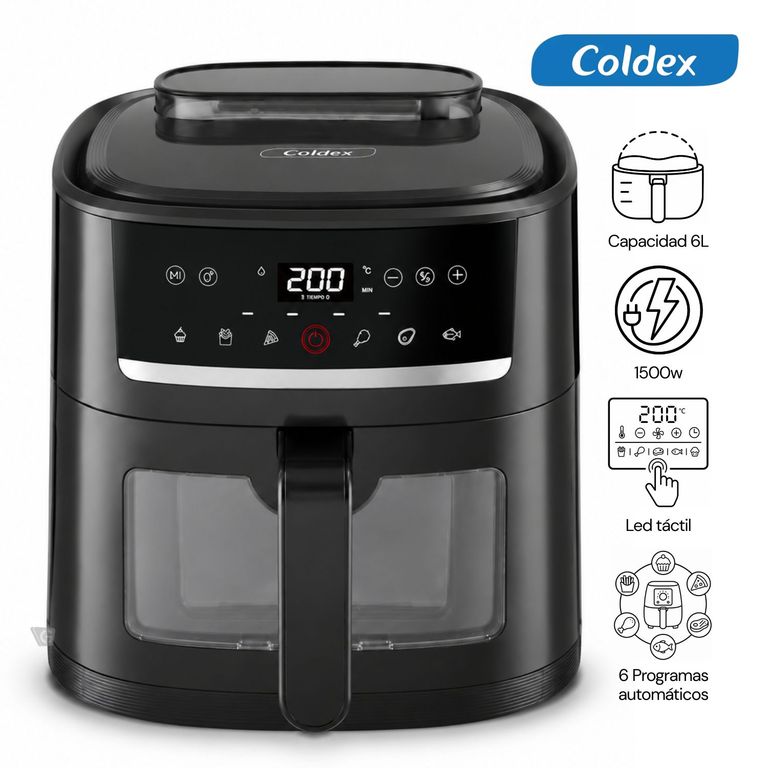 Freidora De Aire Digital 6L CX AF6D