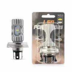 OEM - Foco H4 Led Para Moto Luz Blanca Alta Baja 1Pcs