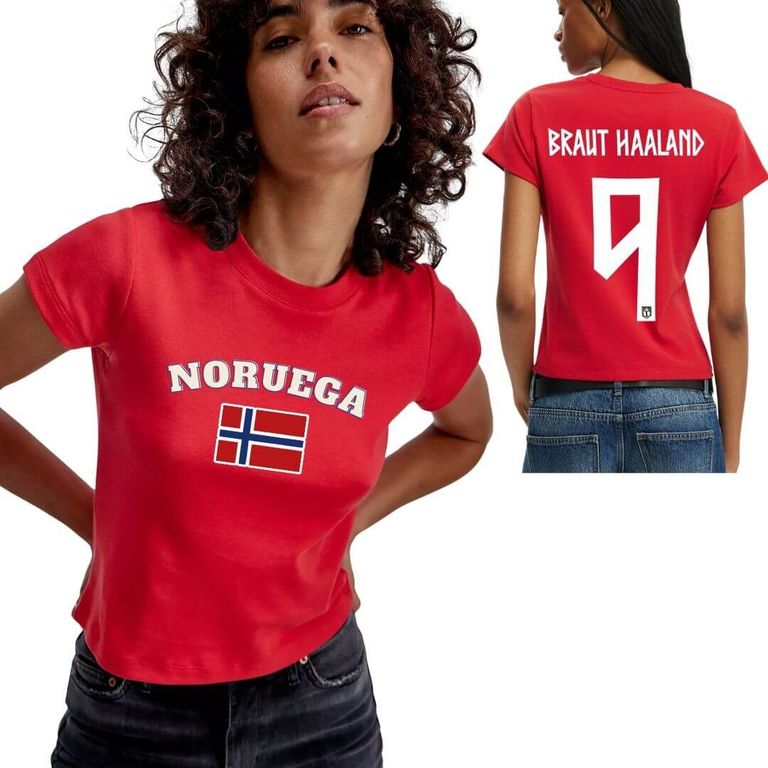 Polo Algodón Rojo Norueg - Tallas 14 hasta L