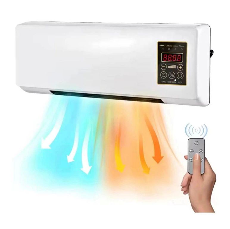 CALEFACTOR 2 EN 1 - AIRE FRIO Y CALIENTE