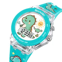 Skmei - Reloj 2646 Correa Silicona con luces para niñas/niños
