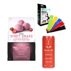 SYNTRAX - Whey Shake 2 LB - Proteina Whey - Fresa Shake