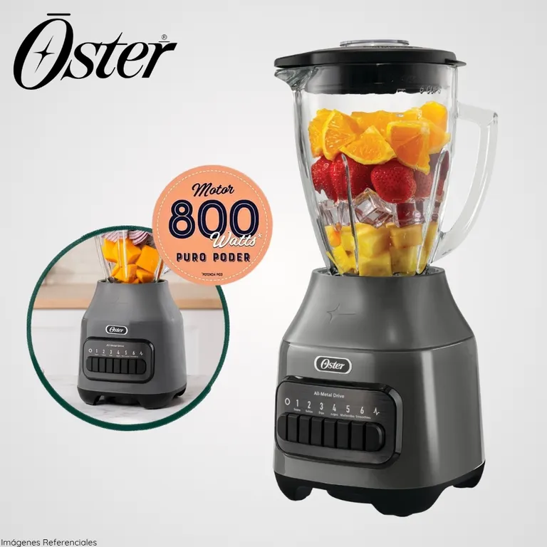 Licuadora 1.5 Lt con 6 Velocidades + Pulso BLSTPEG-GPB