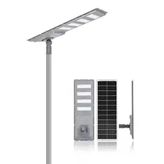 TRANSLINE - Lampara Solar Led 80w - Alumbrado De 7,000 Lumenes