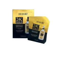 GENERICO - Mascarilla antienvejecimiento y resplandor 24 k Gold 5 piezas