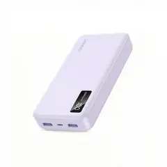 UGREEN - Power Bank 20000mAh 22.5W Carga Rápida Con 3 Puertos Morado