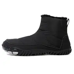 SHANDIAN - Botas Forrados Casual Mujer Rosado