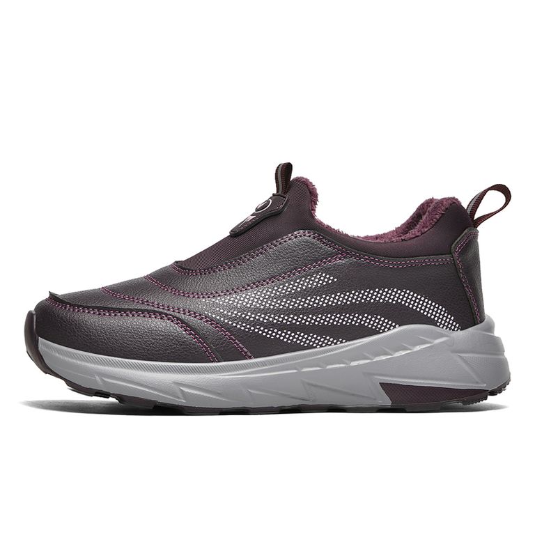 Zapatillas Forrados Casual Mujer Negro