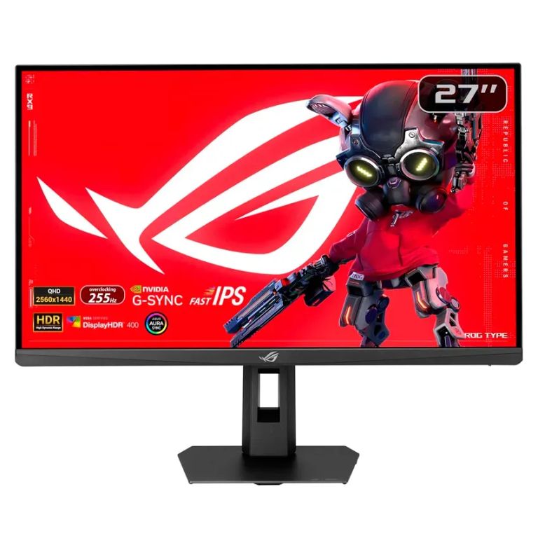 ROG Strix XG27ACMES Monitor Gamer 27” QHD 255Hz IPS 0.3ms HD