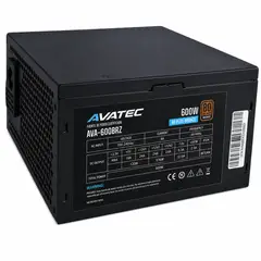 AVATEC - FUENTE DE PODER CERTIFICADO 80 PLUS BRONZE 600W AVA-600BRZ