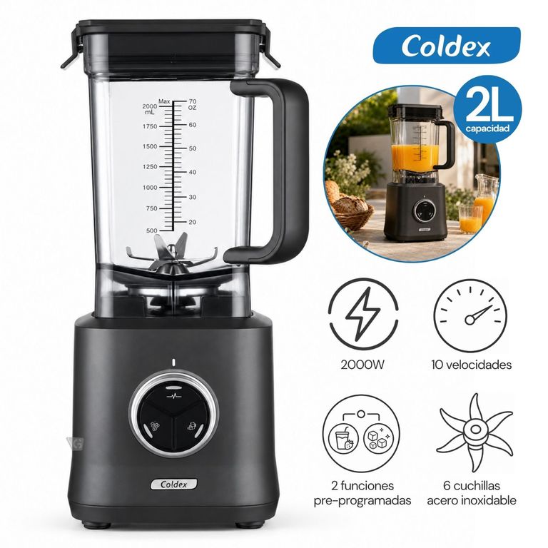 Licuadora Ultra Pro 2LT 2000W CX LIC2 2000M VT