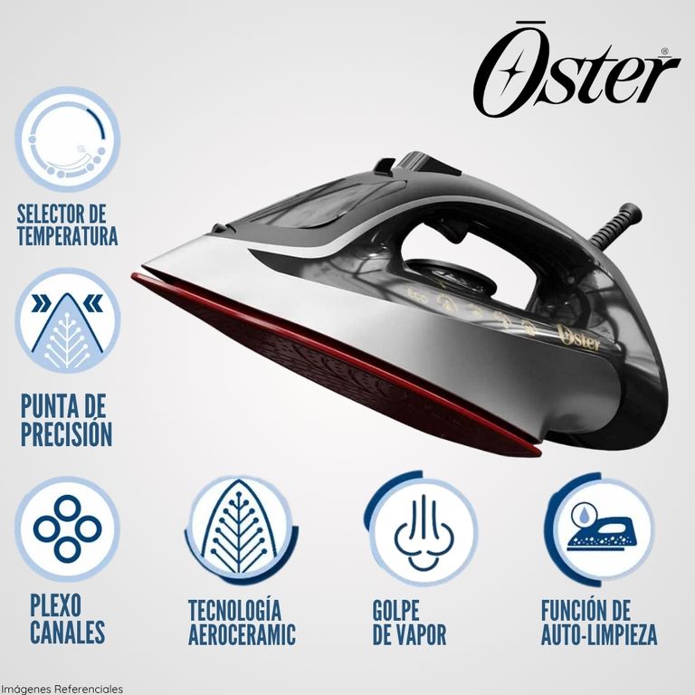 Plancha de Vapor con Tecnología Aerocerámica GCSTAC6953