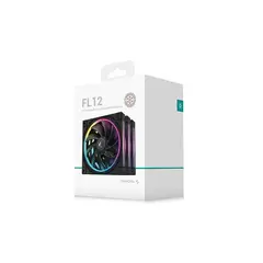 DEEPCOOL - COOLER PARA CASE DE PC PACK 3 UNIDADES RGB LED FL12