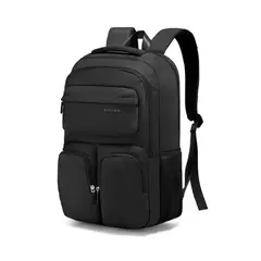BANGE - Mochila Urbana Viajera Cabinera Compartimiento Laptop Negro