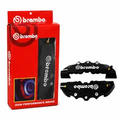OEM - Cubre Caliper Deportivo Brembo Universal Negro M