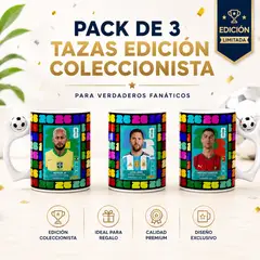GENERICO - TAZA COPA MUNDIAL - PACK COLECCIONABLE MUNDIAL 2026