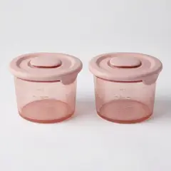 VERSATINO - Set de 2 Mini Recipientes 4oz / 120 ml - Rosa