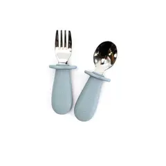 VERSATINO - Cubiertos Acero Inox Juego de 2 - Azul