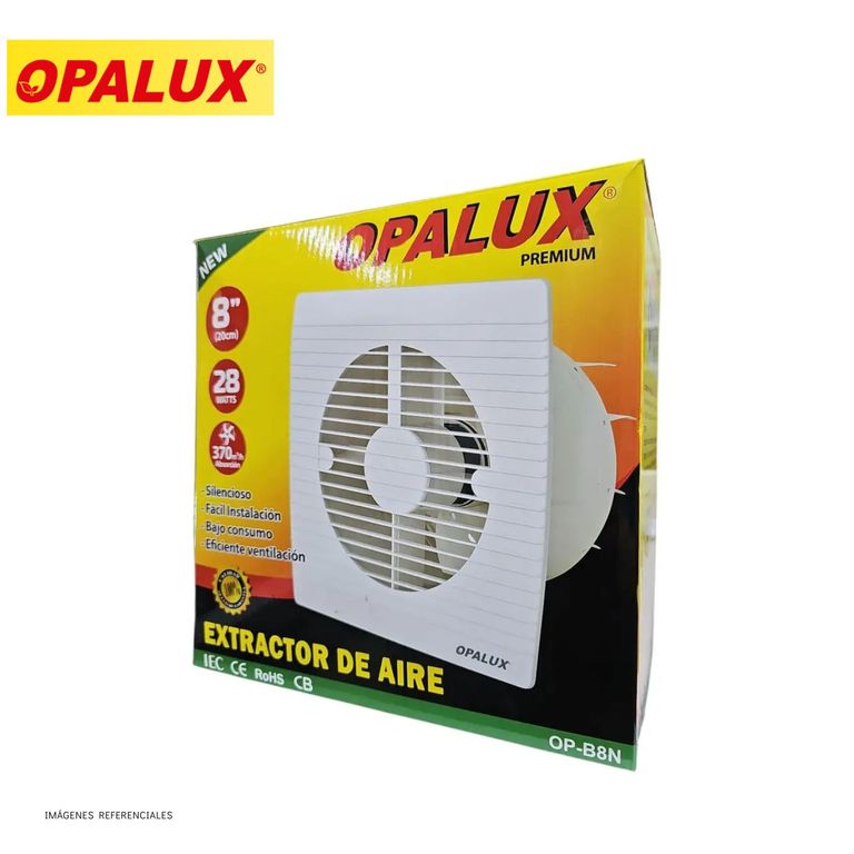 Extractor de Aire OP-N8 de 8 pulgadas 28W