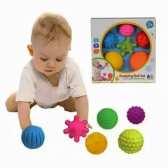 GENERICO - Juguete Sensorial Pelotas Textura para bebes