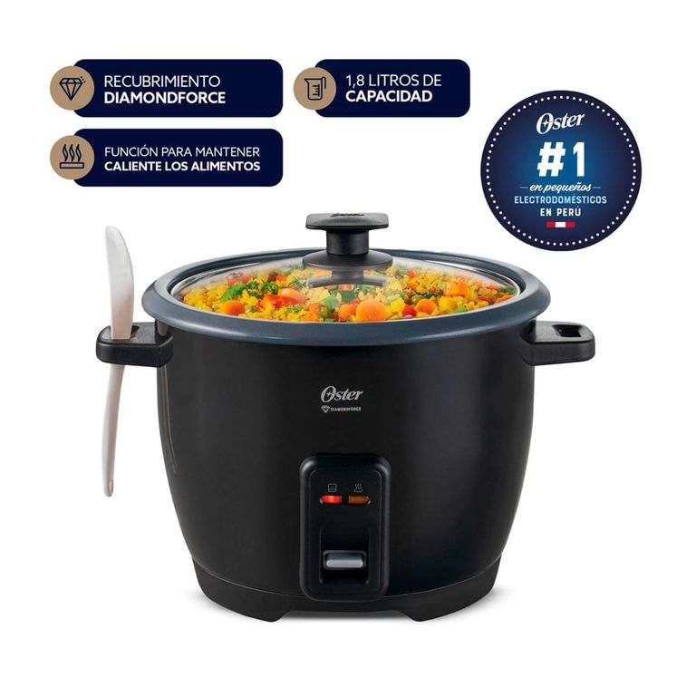 Olla Arrocera CKSTRCB10DFBLK 1.8lt