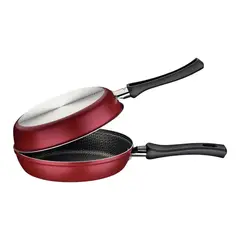TRAMONTINA - Sarten Omeletera Loreto de 20 cm Rojo