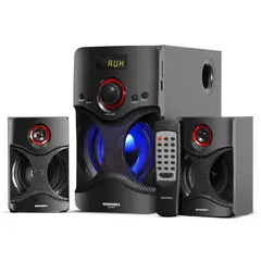 MICRONICS - Parlante Olimpo MIC S7072BT 2.1 Bluetooth LED