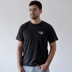 THE TRICKY COMPANY - Polo negro acid washed Tricky Arcade