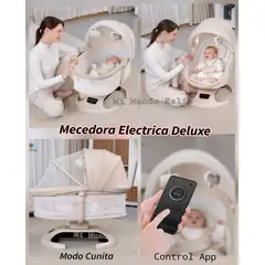 Baby - Mecedora de Bebe Musical Deluxe 2 en 1 Beige 2026