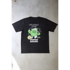 THE TRICKY COMPANY - Polo negro acid washed Tricky Juice
