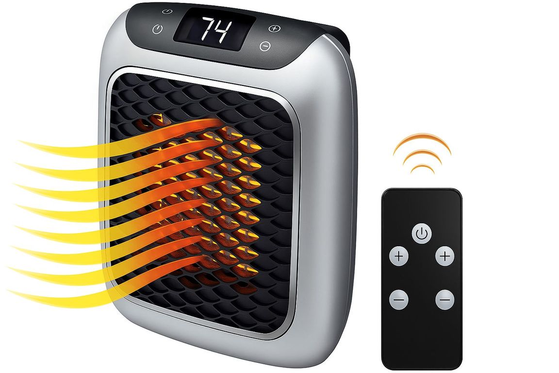 MINI CALEFACTOR PORTÁTIL DE 800W