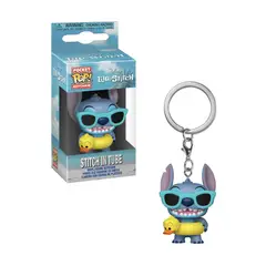 FUNKO - Stitch in Tube Llavero Pop Lilo y Stitch