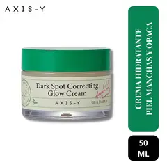 AXIS Y - Crema Facial Hidratante Piel Manchas y Opaca - Dark Spot Correcting Glow cream 50ml