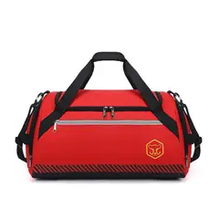 TIOZONEY - Bolsa Gran Capacidad Para Viajes Hombres Y Mujeres Deportes - Rojo