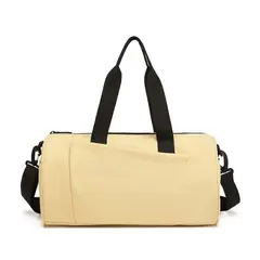 TIOZONEY - Bolsa Gran Capacidad Para Viajes Hombres Y Mujeres Deportes - Beige
