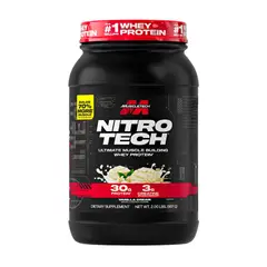 Muscletech - Nitrotech Whey Protein - Proteina Nitrotech Performance 2 LB - Vainilla Cream