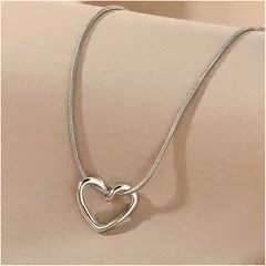 TIOZONEY - Collar De Plata Mujer