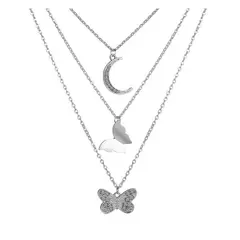 TIOZONEY - Collar De Plata Mujer