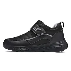 SHANDIAN - Zapatillas Forrados Casual Mujer Negro