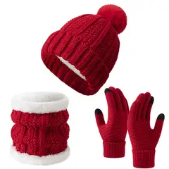 TIOZONEY - Pack Gorro Bufanda y Guantes