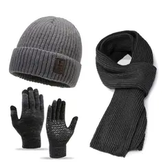 TIOZONEY - Pack Gorro Bufanda y Guantes